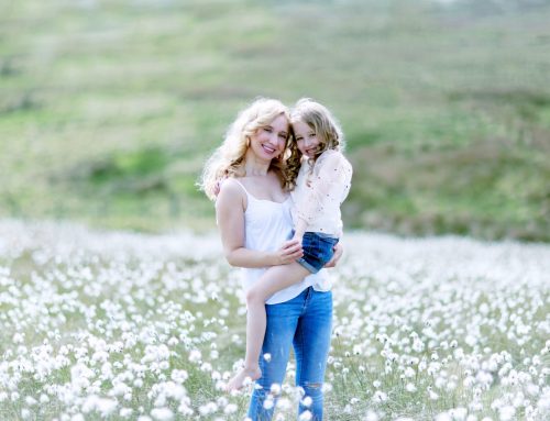 Mother & Daughter Cotton Field Photo Session